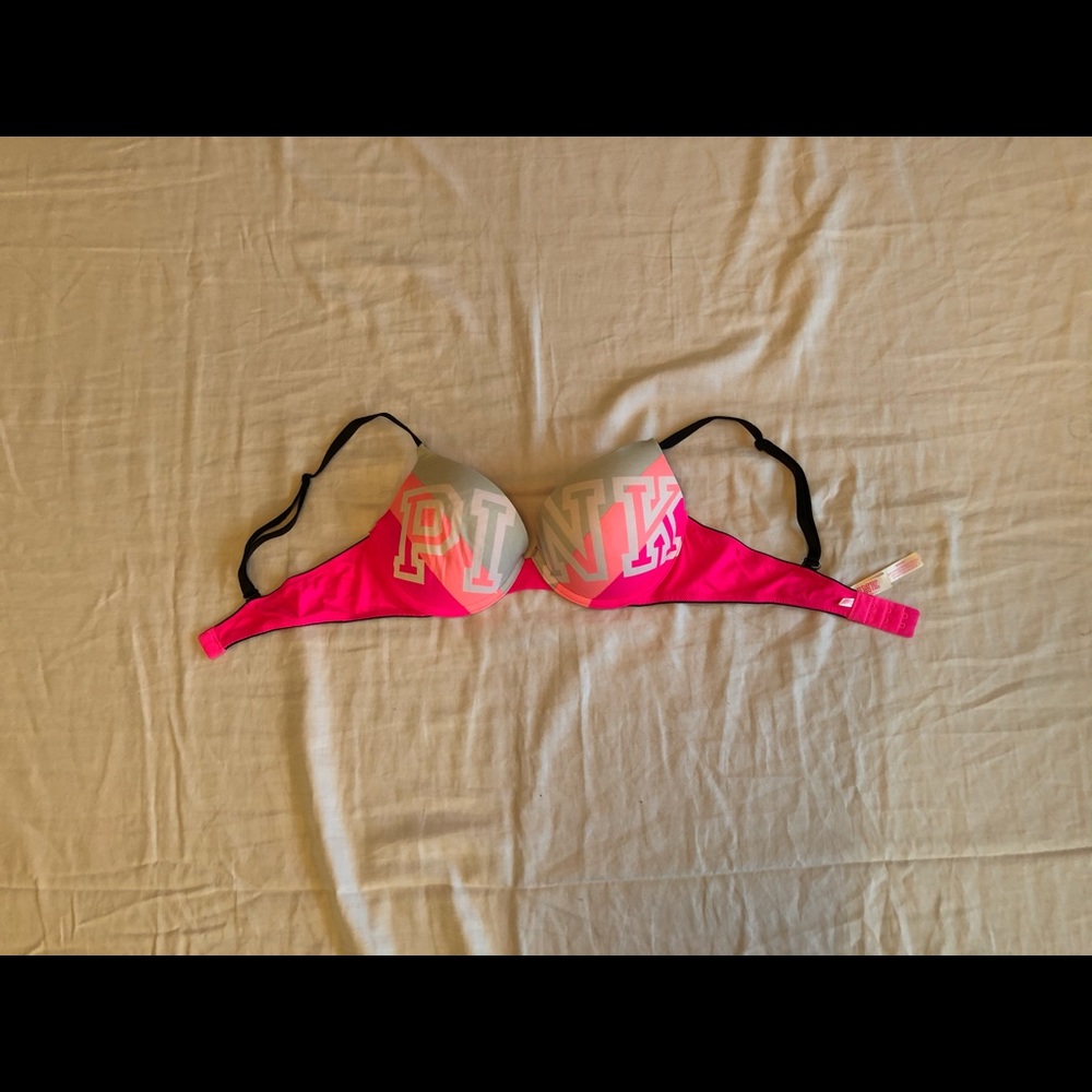 Pink Victoria secret bra